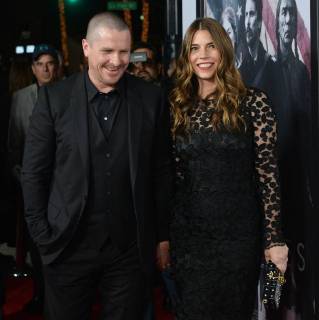 Cast member Christian Bale and his wife Sibi Blazic attend the premiere of the motion picture western Hostiles at the Academy of Motion Picture Arts & Sciences in Beverly Hills, California on December 14, 2017. Storyline: In 1892, a legendary Army captain reluctantly agrees to escort a Cheyenne chief and his family through dangerous territory.  LAP2017121423 JIMxRUYMEN