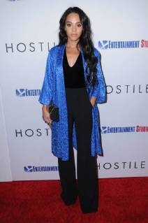 December 14, 2017 - Beverly Hills, CA, U.S. - 14 December 2017 - Beverly Hills, California - Bianca Lawson. Hostiles Los Angeles Premiere held at Samuel Goldwyn Theater in Beverly Hills. Photo Credit: AdMedia Beverly Hills U.S. - ZUMAa123 20171214_zaa_a123_060 Copyright: xBirdiexThompsonx