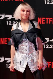 Actress Noomi Rapace poses for the cameras during the Japan premiere for her movie Bright on December 19, 2017, Tokyo, Japan. Rapace, alongside actor Will Smith, Joel Edgerton and director David Ayer, received a warm welcome from the Japanese fans at the event. The film will be released globally on Netflix on December 22. (gxta_brightjp024)