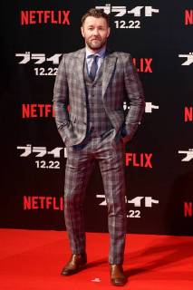 Actor Joel Edgerton poses for the cameras during the Japan premiere for his movie Bright on December 19, 2017, Tokyo, Japan. Edgerton, alongside, Will Smith, actress Noomi Rapace and director David Ayer, received a warm welcome from the Japanese fans at the event. The film will be released globally on Netflix on December 22.  (gxta_brightjp025)