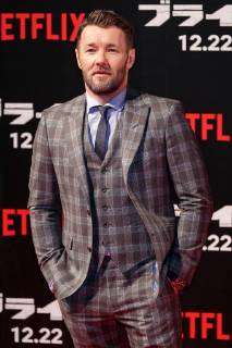 Actor Joel Edgerton poses for the cameras during the Japan premiere for his movie Bright on December 19, 2017, Tokyo, Japan. Edgerton, alongside, Will Smith, actress Noomi Rapace and director David Ayer, received a warm welcome from the Japanese fans at the event. The film will be released globally on Netflix on December 22.  (gxta_brightjp026)