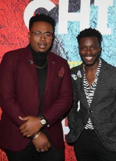 LOS ANGELES, CA - January 3: Marcel Spears, David Jones, at 29th Premiere Of Showtime s The Chi at The Downtown Independent in Los Angeles, California on January 3, 2018. Copyright: xFayexSadoux