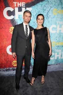 Armando Riesco and Shirley Rumierk at the the Chi Showtime series premiere on 3 01 2018 in Los Angeles Showtime s the Chi TV series Los Angeles premiere in Los Angeles 2018