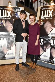 Rogowski and Kristin Suckow, at the premiere of the movie, Franz Lux Warrior of light in the Filmtheater am Friedrichshain Berlin 04 01 2018 Foto:xN.xKubelkax xFuturexImage