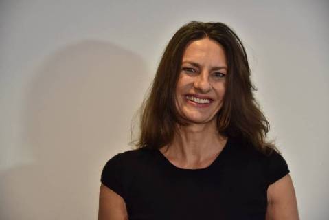 The actress Catrin Santhu posing on 12 01 2018 in Cologne at the cinema premiere of the Milan Protocol