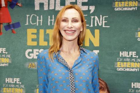 Andrea Sawatzki at the premiere of the movie help I have shrunk my parents at the village cinemas Vienna 13 01 2018 Foto:xB.xLoschanx xFuturexImage