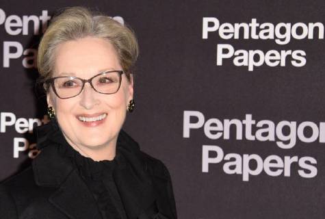 Meryl Streep ( actrice ) CELEBRITES : Avant premiere du film PENTAGON PAPERS - Paris - 13 01 2018 FedericoPestellini Panoramic 
