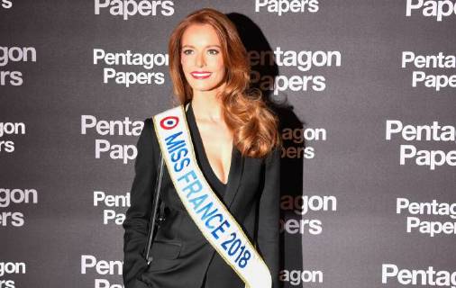 Maeva Coucke ( miss france 2018 ) CELEBRITES : Avant premiere du film PENTAGON PAPERS - Paris - 13 01 2018 FedericoPestellini Panoramic 