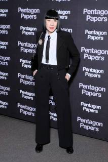 Premiere du film Pentagon papers a Paris. Premiere du film Pantagon Papers. Chantal Thomas Premiere of the movie Pentagon papers in Paris. 223434 2018-01-13 Paris France  Copyright: xSergexArnalx xStarfacex STAR_223434_020