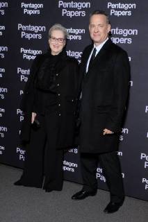 Premiere du film Pentagon papers a Paris. Premiere du film Pantagon Papers. Premiere of the movie Pentagon papers in Paris. 223434 2018-01-13 Paris France Hanks, Tom; Streep, Meryl  Copyright: xSergexArnalx xStarfacex STAR_223434_033