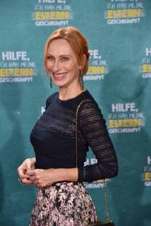 Actress Andrea Sawatzki posing on 14 01 2018 in Cologne at the premiere of the movie help I my parents shrunk 01 in German cinemas coming on 18