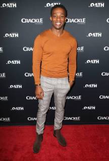 Crackle Serienpremiere in Pasadena January 15, 2018 - Pasadena, CA, U.S. - 15 January 2018 - Pasadena, California - Arlen Escarpeta. Ã¢â‚¬oeThe OathÃ¢â‚¬Â Photo Opp with the cast of CrackleÃ¢â‚¬â ¢s new drama series at The Winter TCA. Photo Credit: AdMedia Pasadena U.S. - ZUMAa123 20180115_zaa_a123_033 Copyright: xF.xSadoux