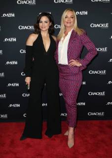 Crackle Serienpremiere in Pasadena January 15, 2018 - Pasadena, CA, U.S. - 15 January 2018 - Pasadena, California - Katrina Law, Elisabeth Rohm. â€oeThe Oath†Photo Opp with the cast of Crackleâ€⠢s new drama series at The Winter TCA. Photo Credit: AdMedia Pasadena U.S. - ZUMAa123 20180115_zaa_a123_075 Copyright: xF.xSadoux