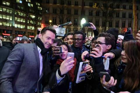 Première du film The Greatest Showman. Hugh Jackman. 223511 2018-01-17 Paris France  Copyright: xSergexArnalx xStarfacex STAR_223511_018