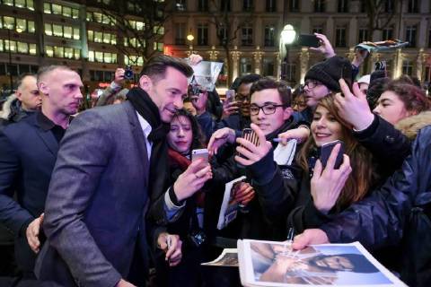 Première du film The Greatest Showman. Hugh Jackman. 223511 2018-01-17 Paris France  Copyright: xSergexArnalx xStarfacex STAR_223511_021