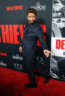 LOS ANGELES, CA - JANUARY 17: Gerard Butler, at the premiere of Den Of Thieves at Regal Theaters at LA Live in Los Angeles, California on January 17, 2018. Copyright: xFayexSadoux