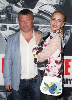 LOS ANGELES, CA - JANUARY 17: Oleg Taktarov, Maria Taktarova, at the premiere of Den Of Thieves at Regal Theaters at LA Live in Los Angeles, California on January 17, 2018. Copyright: xFayexSadoux