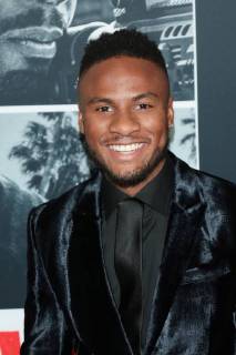 Ron J rock at the den of thieves movie premiere on 17 01 2018 in Los Angeles the of thieves movie premiere in Los Angeles 2018