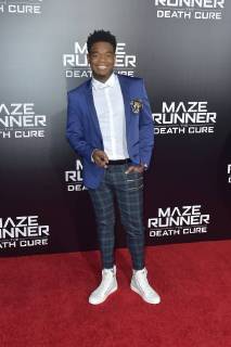 Dexter Darden in the fan screening of the movie maze runner the death cure maze runner the elect in the death zone at the AMC century city 15 theatre of Los Angeles 18 01 2018 Foto:xD.xStarbuckx xFuturexImage