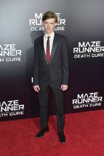 Thomas Brodie Sangster at the fan screening of the movie maze runner the death cure maze runner the elect in the death zone at the AMC century city 15 theatre of Los Angeles 18 01 2018 Foto:xD.xStarbuckx xFuturexImage