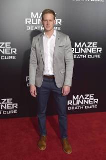 Chris Sheffield at the fan screening of the movie maze runner the death cure maze runner the elect in the death zone at the AMC century city 15 theatre of Los Angeles 18 01 2018 Foto:xD.xStarbuckx xFuturexImage