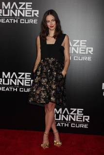 Kaya Scodelario 01 18 2018 Red Carpet Fan Screening of Maze Runner: The Death Cure held at AMC Century City 15 at Westfield Century City Mall in Los Angeles, CA  Copyright: xIzumixHasegawax 33513_009HNW