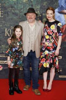 Amelie Klein Axel Prahl and Karoline Herfurth at the premiere of the movie the little witch in the Mathäser Filmpalast in Munich 21 01 2018 Foto:xS.xGabschx xFuturexImage