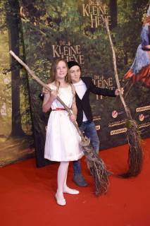 Momo Beier and Luis Valentina at the premiere of the movie the little witch in the Mathäser Filmpalast in Munich 21 01 2018 Foto:xP.xSchönbergerx xFuturexImage
