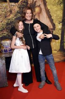 Maj Suzanne von Borsody and Luis Vorbach Beier at the premiere of the movie the little witch in the Mathäser Filmpalast in Munich 21 01 2018 Foto:xP.xSchönbergerx xFuturexImage