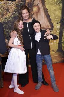 Maj Suzanne von Borsody and Luis Vorbach Beier at the premiere of the movie the little witch in the Mathäser Filmpalast in Munich 21 01 2018 Foto:xP.xSchönbergerx xFuturexImage