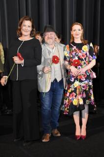 Suzanne Borsody Axel Prahl and Karoline Herfurth at the premiere of the movie the little witch in the Mathäser Filmpalast in Munich 21 01 2018 Foto:xP.xSchönbergerx xFuturexImage