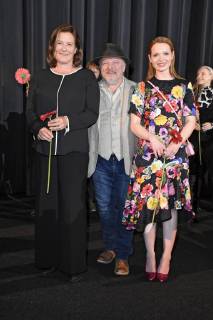 Suzanne Borsody Axel Prahl and Karoline Herfurth at the premiere of the movie the little witch in the Mathäser Filmpalast in Munich 21 01 2018 Foto:xP.xSchönbergerx xFuturexImage