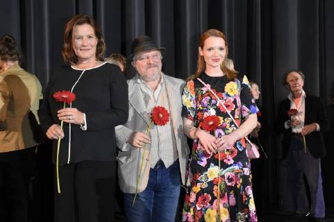 Suzanne Borsody Axel Prahl and Karoline Herfurth at the premiere of the movie the little witch in the Mathäser Filmpalast in Munich 21 01 2018 Foto:xP.xSchönbergerx xFuturexImage