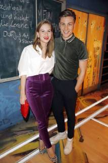 Alicia Rittenberg and Jannik Schümann at the premiere of the musical Fack ju Goethe se Mjusicäl in the Werk7 Theatre Munich 21 01 2018 Foto:xS.xGabschx xFuturexImage