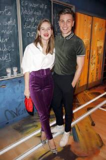Alicia Rittenberg and Jannik Schümann at the premiere of the musical Fack ju Goethe se Mjusicäl in the Werk7 Theatre Munich 21 01 2018 Foto:xS.xGabschx xFuturexImage