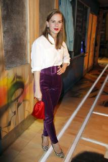 Alicia by Rittenberg at the premiere of the musical Fack ju Goethe se Mjusicäl in the Werk7 Theatre Munich 21 01 2018 Foto:xS.xGabschx xFuturexImage