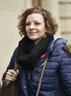 Federation Wallonia - Brussels Minister of Education and School Buildings Marie-Martine Schyns arrives for a party bureau of french-speaking Christian democrats cdH, on Monday 22 January 2018 in Namur. JOHNxTHYS 05281044
