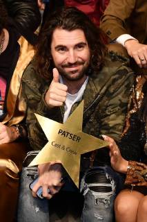 Belgian DJ Like Mike pictured during the premiere of the Belgian film Patser, with the actors at the Kinepolis Antwerp, Monday 22 January 2018.  YORICKxJANSENS 05281368