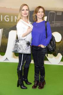 Regina Halmich Tina Ruland at the premiere of the Amazon Prime video series Pastewka at Kino international in Berlin on 23 01 2018