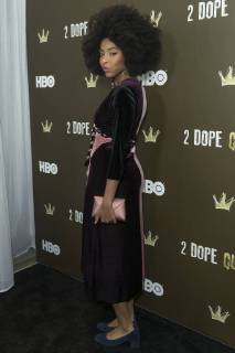 USA: 2 Dope Queens HBO premiere Jessica Williams attends HBO celebrates premiere 2 Dope Queens at Public Arts at the Public Hotel New York New York United States The Public Hotel LevxRadin