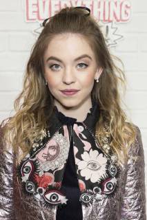 USA: Netflix Everything Sucks premiere Sydney Sweeney wearing coat by Jean Baptiste attends Netflix premiere Everything Sucks! season 1 at AMC 34th street New York New York United States AMC 34th Street  LevxRadin