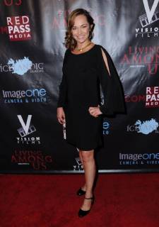 February 1, 2018 - Beverly Hills, CA, U.S. - 01 February 2018 - Beverly Hills, California - Christi Mills. Living Among Us Los Angeles Premiere held at Ahrya Fine Arts Theatre. Photo Credit: Birdie Thompson AdMedia Beverly Hills U.S. - ZUMAa123 20180201_zaa_a123_026 Copyright: xBirdiexThompsonAdmediax