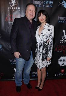 February 1, 2018 - Beverly Hills, CA, U.S. - 01 February 2018 - Beverly Hills, California - Dennis Haskins, Lulu Jovovich. Living Among Us Los Angeles Premiere held at Ahrya Fine Arts Theatre. Photo Credit: Birdie Thompson AdMedia Beverly Hills U.S. - ZUMAa123 20180201_zaa_a123_068 Copyright: xBirdiexThompsonAdmediax