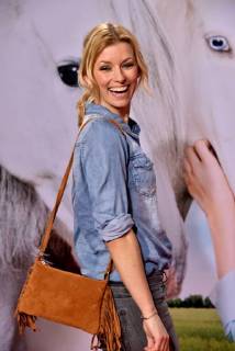 The presenter of Annica Hansen poses on 04 02 2018 in Cologne on the red carpet at the premiere of the cinema Wendy 2 friendship forever