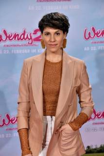 The actress Jasmin Gerat posing on 04 02 2018 in Cologne on the red carpet at the premiere of the cinema Wendy 2 friendship forever