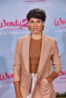 The actress Jasmin Gerat posing on 04 02 2018 in Cologne on the red carpet at the premiere of the cinema Wendy 2 friendship forever