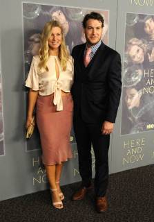 February 5, 2018 - Hollywood, California, U.S. - Joe Williamson, Wife attendsThe Los Angeles Premiere of HBO s New Drama Series Here And Now held at the Directors Guild Of America in Los Angeles, California on February 5, 2018. 2018 Hollywood U.S. - ZUMAl86_ 20180205_zaf_l86_003 Copyright: xDavexLongendykex