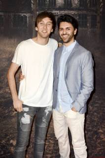 Freshtorge and Davis Schulz at the premiere of the movie health resorts in the former silent film cinema Delphi Berlin 07 02 2018 Foto:xF.xKernx xFuturexImage