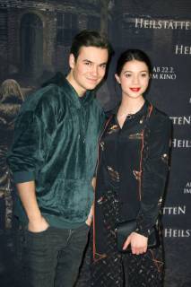 Louis Held and Lisa Marie Koroll at the premiere of the movie health resorts in the former silent film cinema Delphi Berlin 07 02 2018 Foto:xF.xKernx xFuturexImage