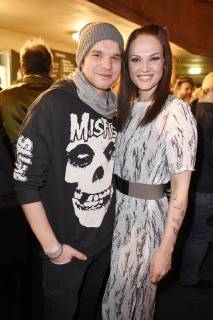 Tobias Schenke and Isabella Vinet at the premiere of the movie health resorts in the former silent film cinema Delphi Berlin 07 02 2018 Foto:xF.xKernx xFuturexImage